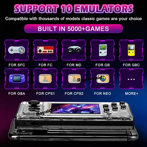 NY Spelkonsol Powerbank Integrerad 10000mAh Snabbladdning Magnetisk Trådlös Laddning Mobil Strömförsörjning Handhållen Spelare 10 best sales Powerbank-spel - №9