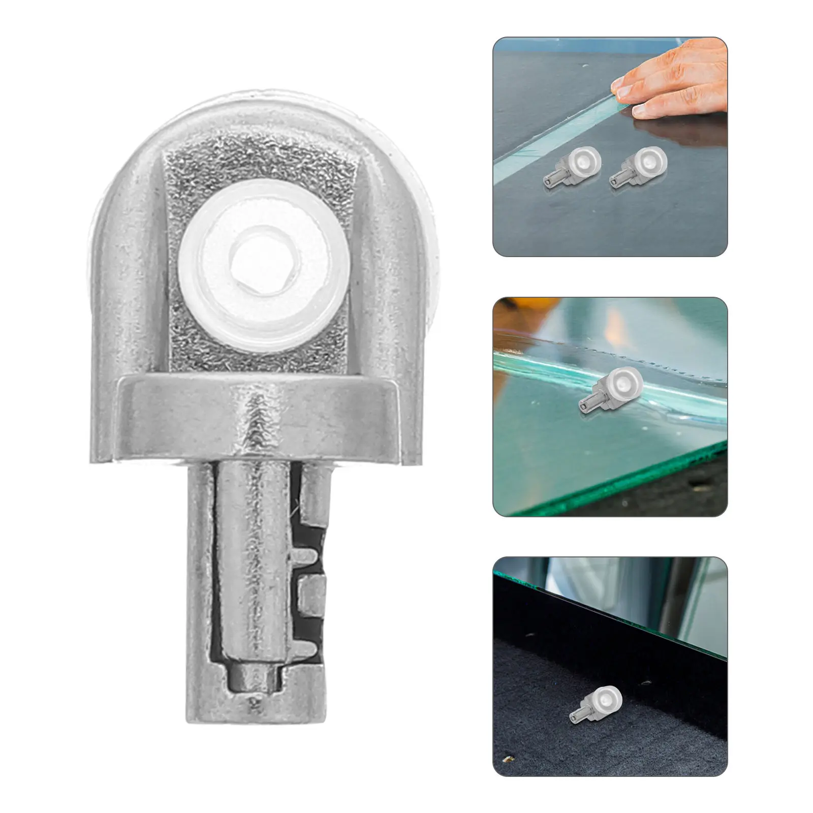 

30 шт. силиконовых присосок-фиксаторов для полок, сверхпрочные металлические опорные штыри для кухонной мебели и книжных полок, прозрачные держатели для полок