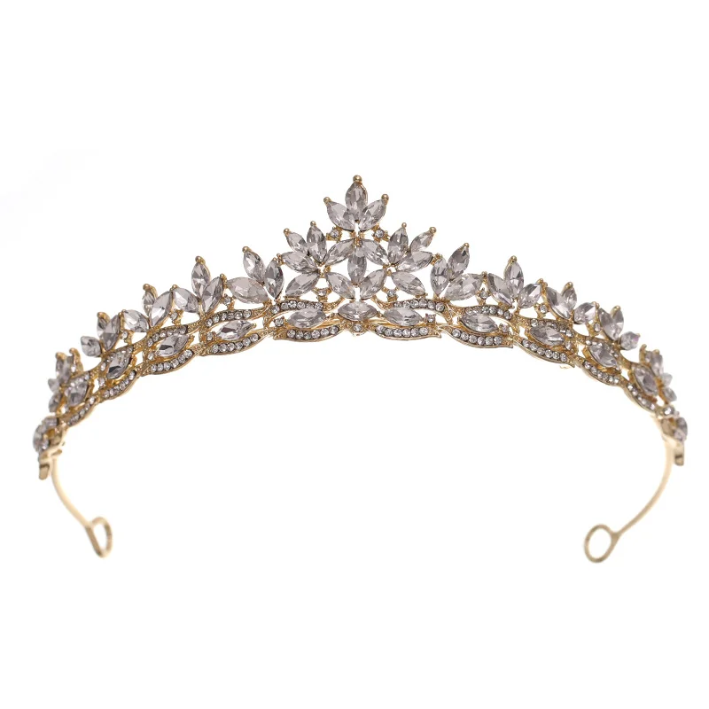 Crystal Tiaras And Crowns For Women Party Rhinestone Prom Diadem Headband Bridal Wedding Hair Accessories Jewelry Crown Tiara image 5