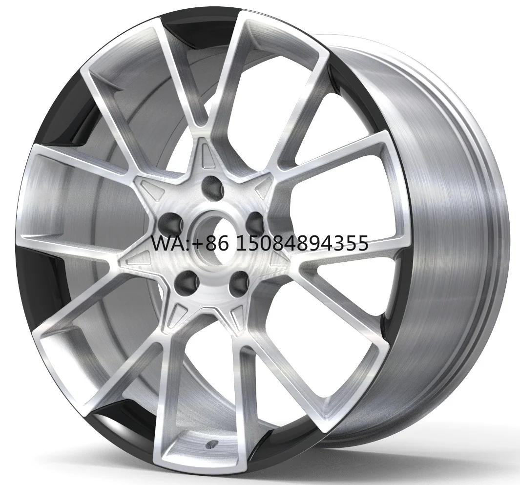 

Deep Dish Unique Design Personalized Forged Aluminium Alloy Wheels Matte Black New Bolt Universal Fitmentk Forged Wheels