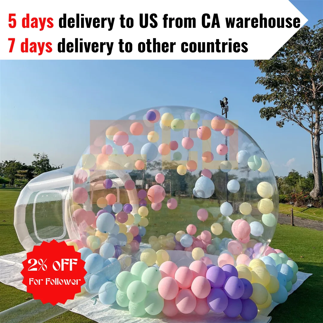 Free Shipping Inflatable Bubble Tent Inflatable Balloon Bubble House Children\'s Party Children\'s Bubble House