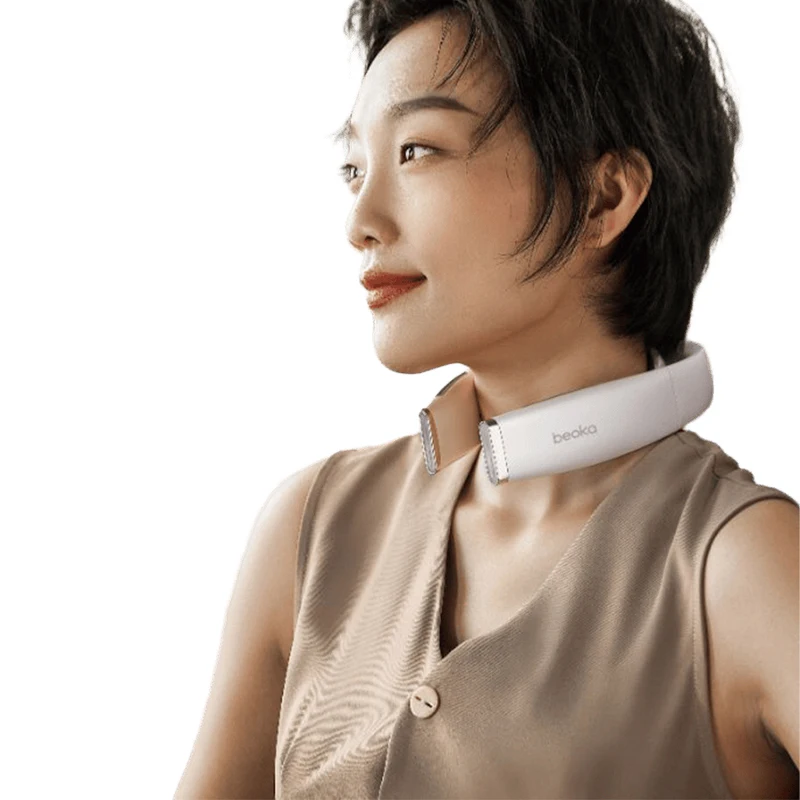 2026 Portable Intelligent Wireless USB Charger Wearable Physiotherapy Pain Neck Massager with Heat Machine Rechargeable Gift Set