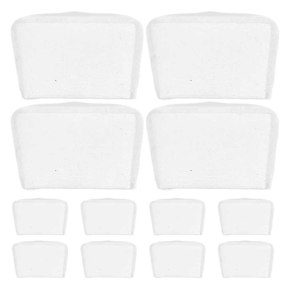 

12Pcs PVC Tips for Glass Breaking Pliers Stained Glass Crafting Precision Work Safety Cigarette Tips PVC Jaw Pliers