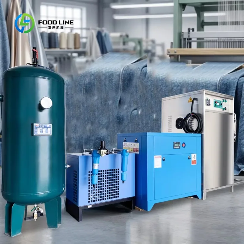 Customizable 800g/h Ozone Generator | Pump Motor & PLC Control for Silks & Satins Bleaching Textile Industry