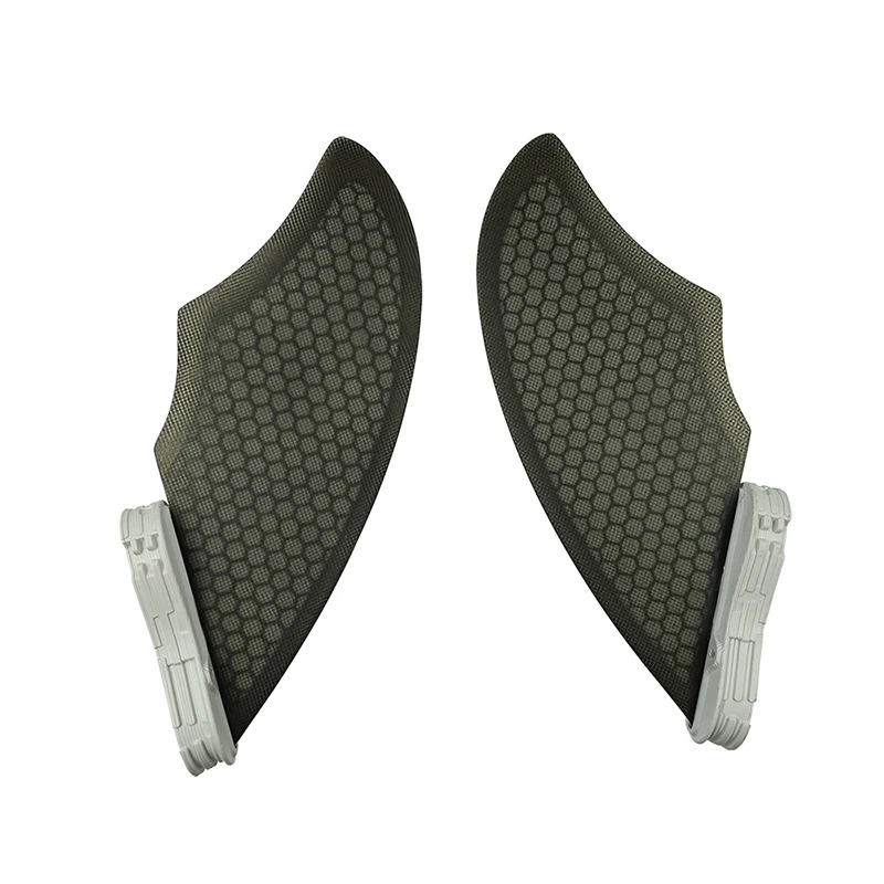 UPSURF FCS 2 KEEL FINS Twin Surfboard Fin Double Tabs 2 Barbatanas Double Tabs 2 Keel fin twin fin setd Conjunto Keel Fin