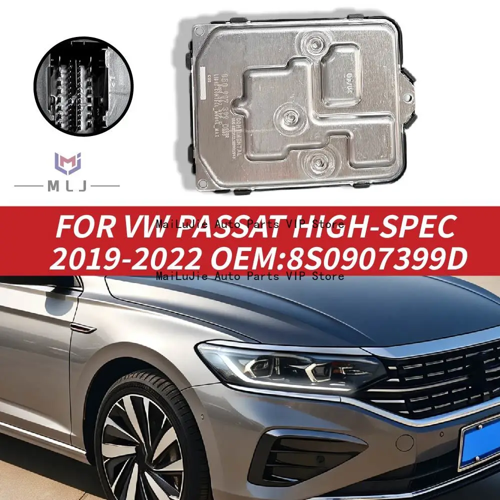 

OE 8S0907399D For 2019-2022 Volkswagen Passat High-Spec LED Headlight Modules HeadlightControl Units DRL Drivers Car Accessories