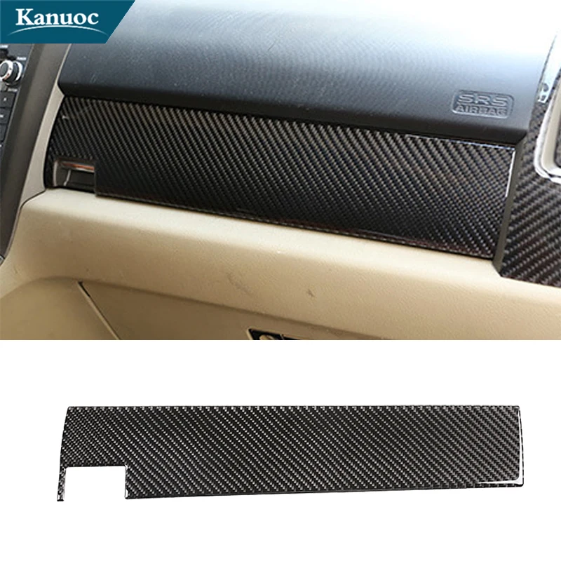 

Car Interior Decorative Accessories Copilot Glove Box Panel Cover For Honda CRV 2007 2008 2009 2010 2011 Carbon Fiber Stickers