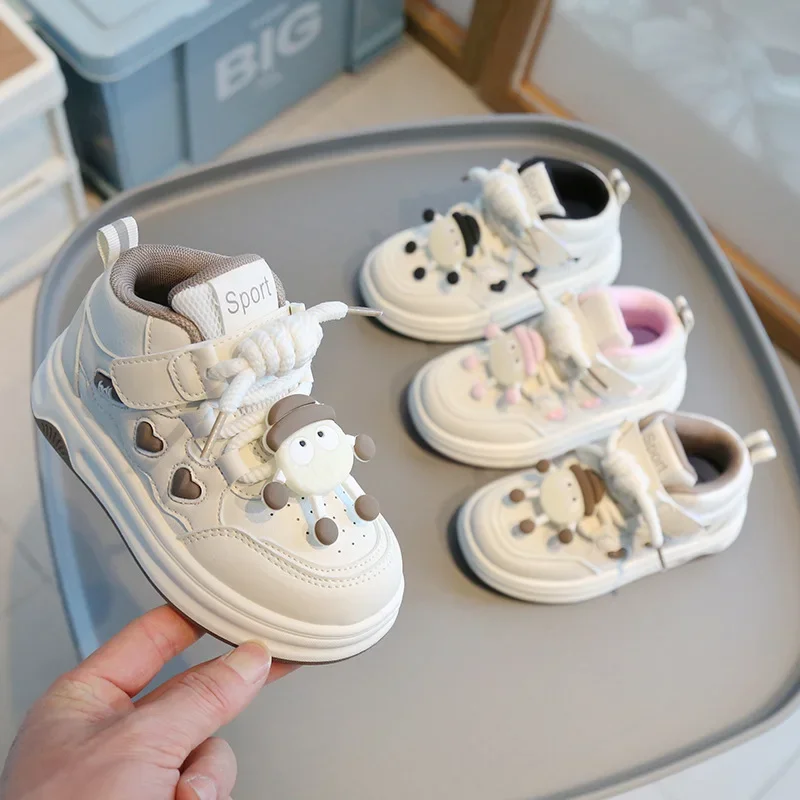 

Cartoon High-topCasual ShoesFashion Board ShoesThick SoleComfortable Casual Boys Girls Sneakers KIDS Running Shoes Outdoor Shoes