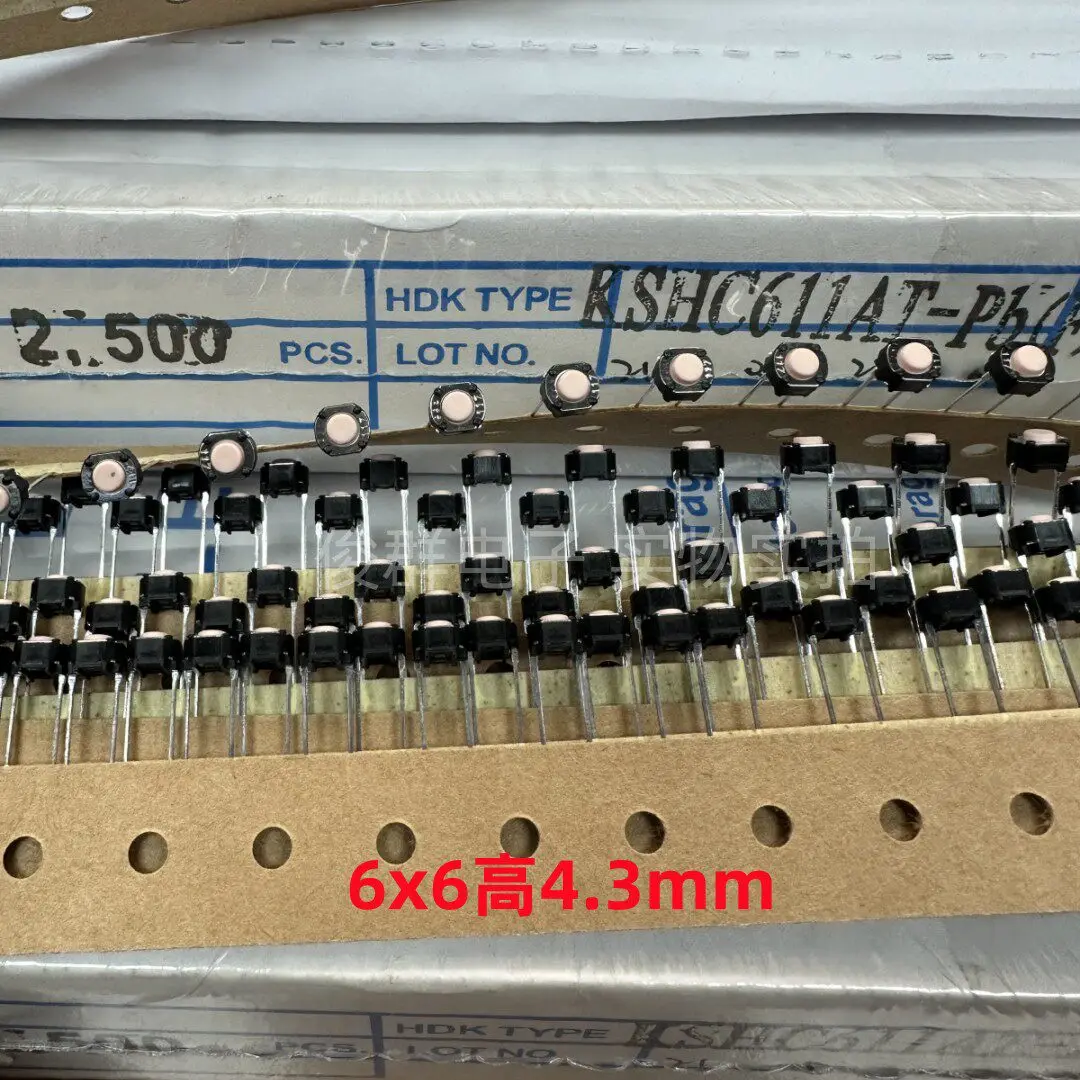 1pcs/Japan Electric HDK touch button switch KSHC611AT electronic organ induction cooker 2 feet 6*6*4.3