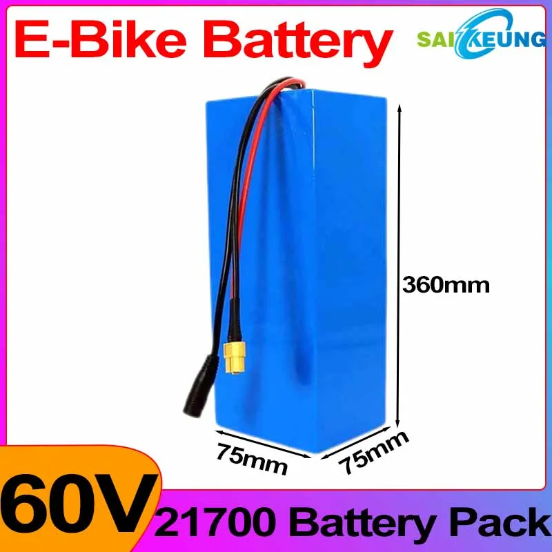 Elektrische fiets 60V 50ah, Bafang 3000w motor met hoog vermogen 60V 40ah ebike 60V 20ah 35, 45ah accu 60V 30ah lithium accupack