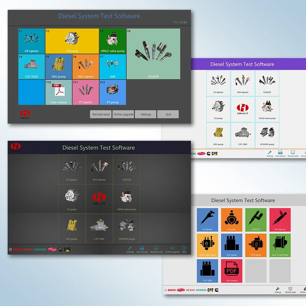 Picture 3: 2025/CRS968 Drive 6 Electronic Piezo Injectors Common Rail System Control Tester With IQA Coding Function For CAT Denso