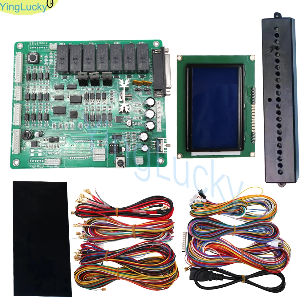 Crane claw machine motherboard vending machine control board third generation latest green claw machine motherboard.