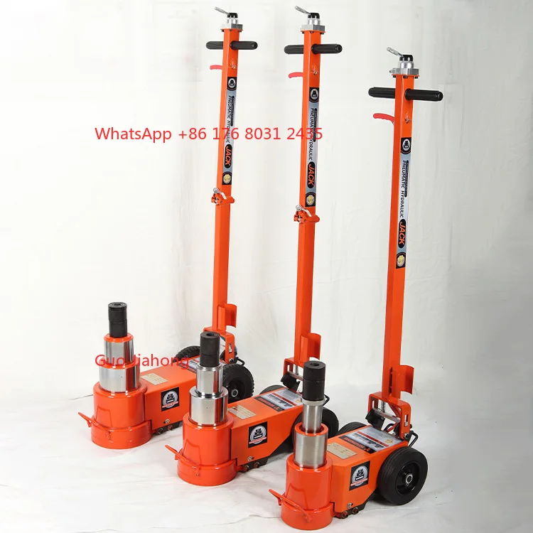 Jack hidrolik pneumatik Jack 50 ton, jack hidraulik 25t