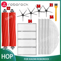 Peças sobressalentes para aspirador robô, Escova lateral principal, Mop Pano, Saco de pó, Xiaomi Roborock Q7 Max Plus, Q7 Max + T8