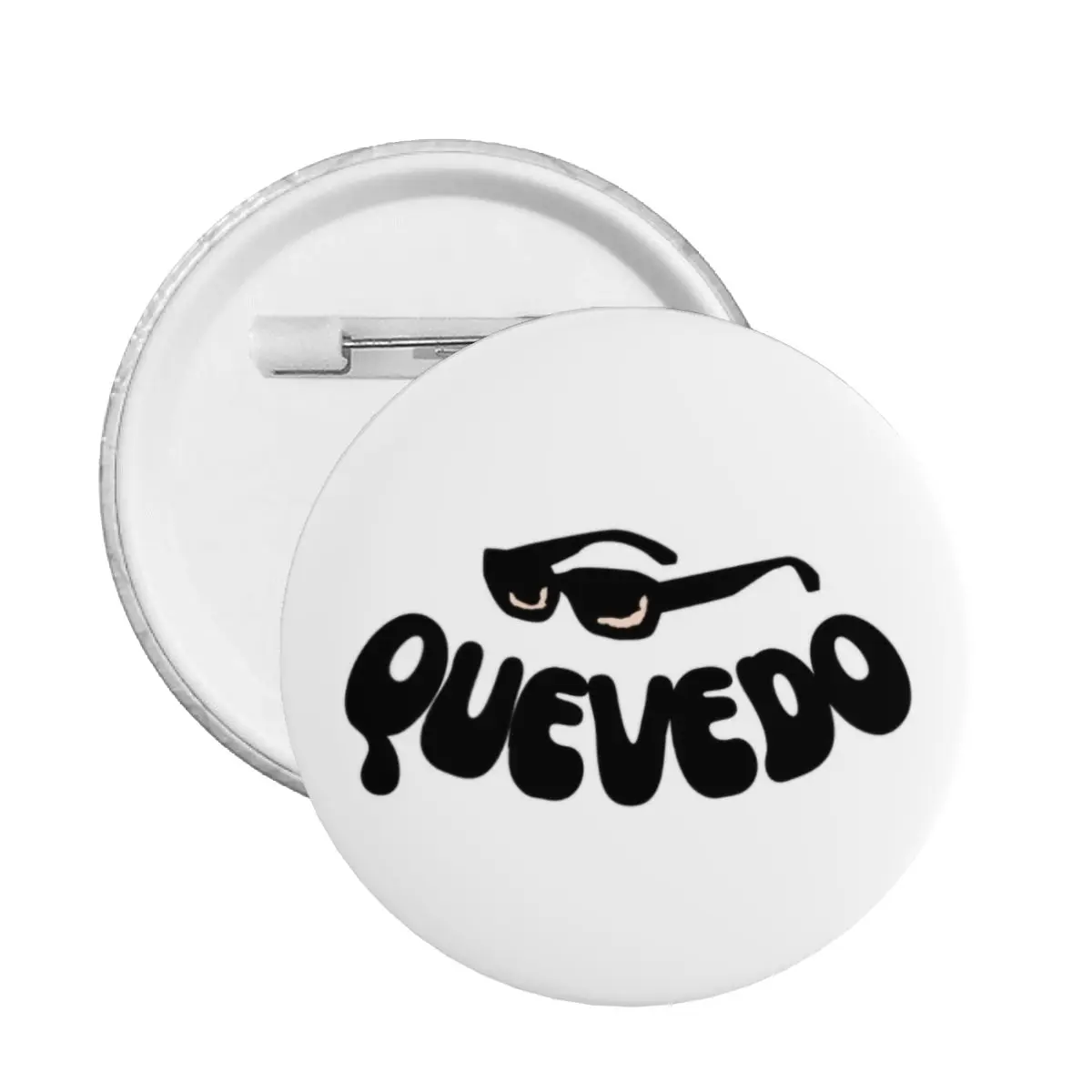 Spain Music Singer Quevedo Round Button Pin for Backpack Customizable Pinback Badges Brooches