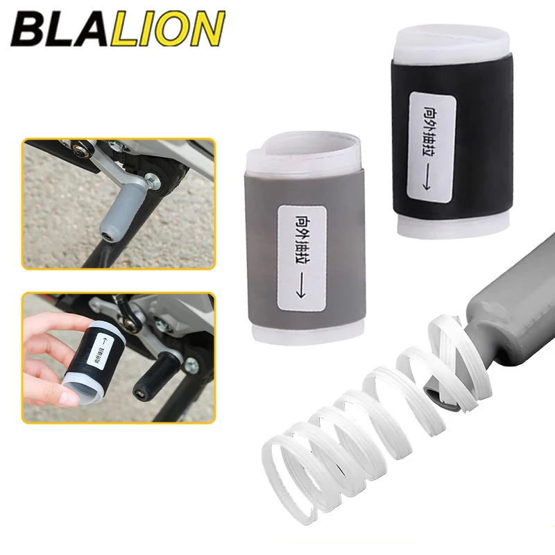 מכסה לידית הילוכים של אופנוע BLALION, נגד גניבה, סיליקון עצמי מתכווץ, מכסה הגנה לציוד רכיבה על אופנוע