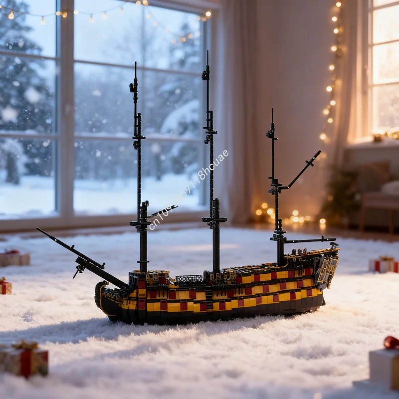 

4115pcs MOC HMS Euthyphro Disneieny Pirates Model Building Blocks Construction DIY Education Kids Christmas Gift Toy Birthday