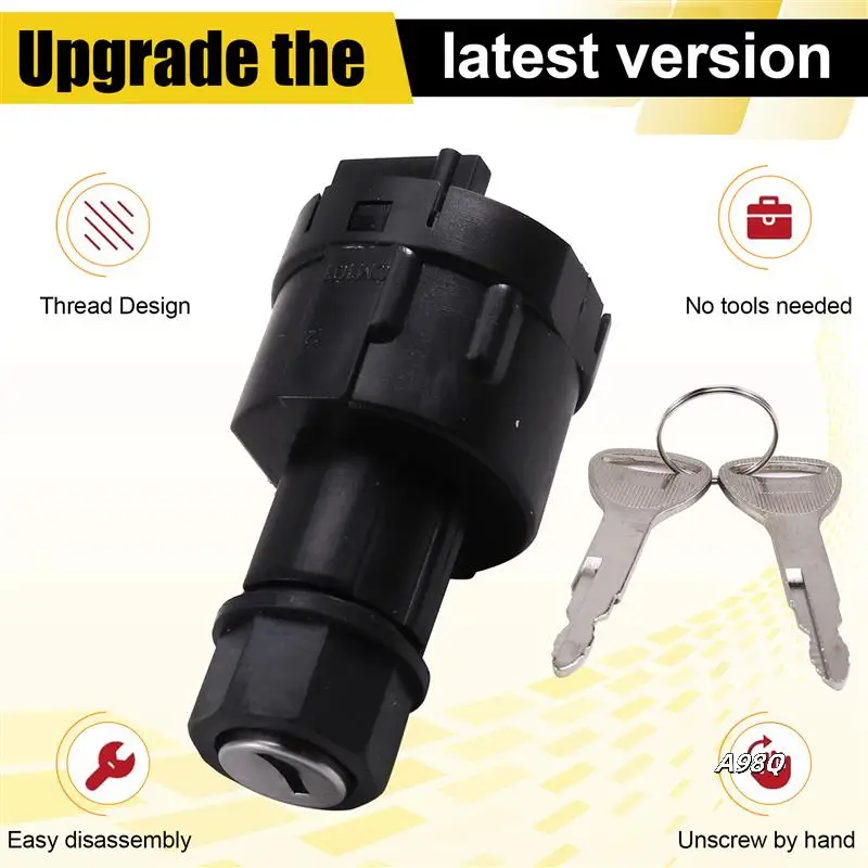 Contactslot 57590-23342-71 4 P Met 2 Sleutels Voor Toyota Heftruck 30-8FG10 30-8FG25 30-8FG30