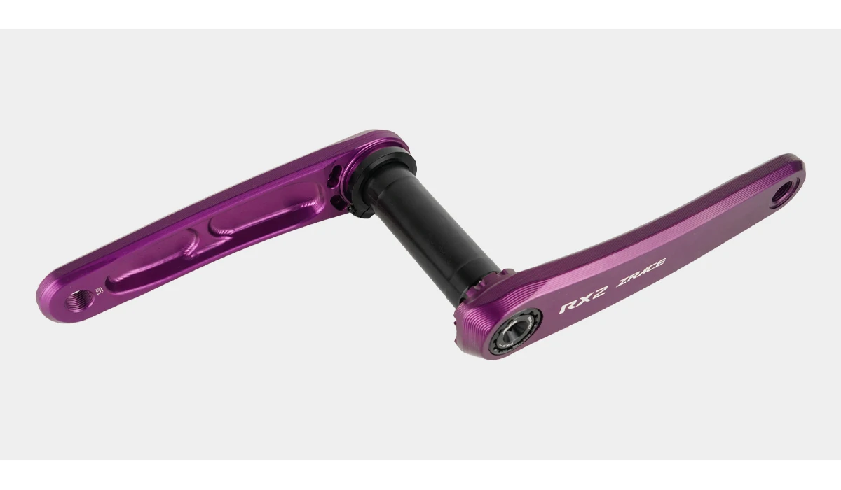 ZRACE RX2 Rennrad-Gravelbike-Kurbelgarnitur 7075 CNC Aluminium 29mm Achse 3-Bolzen Direktmontage 165/170mm – Detail 4