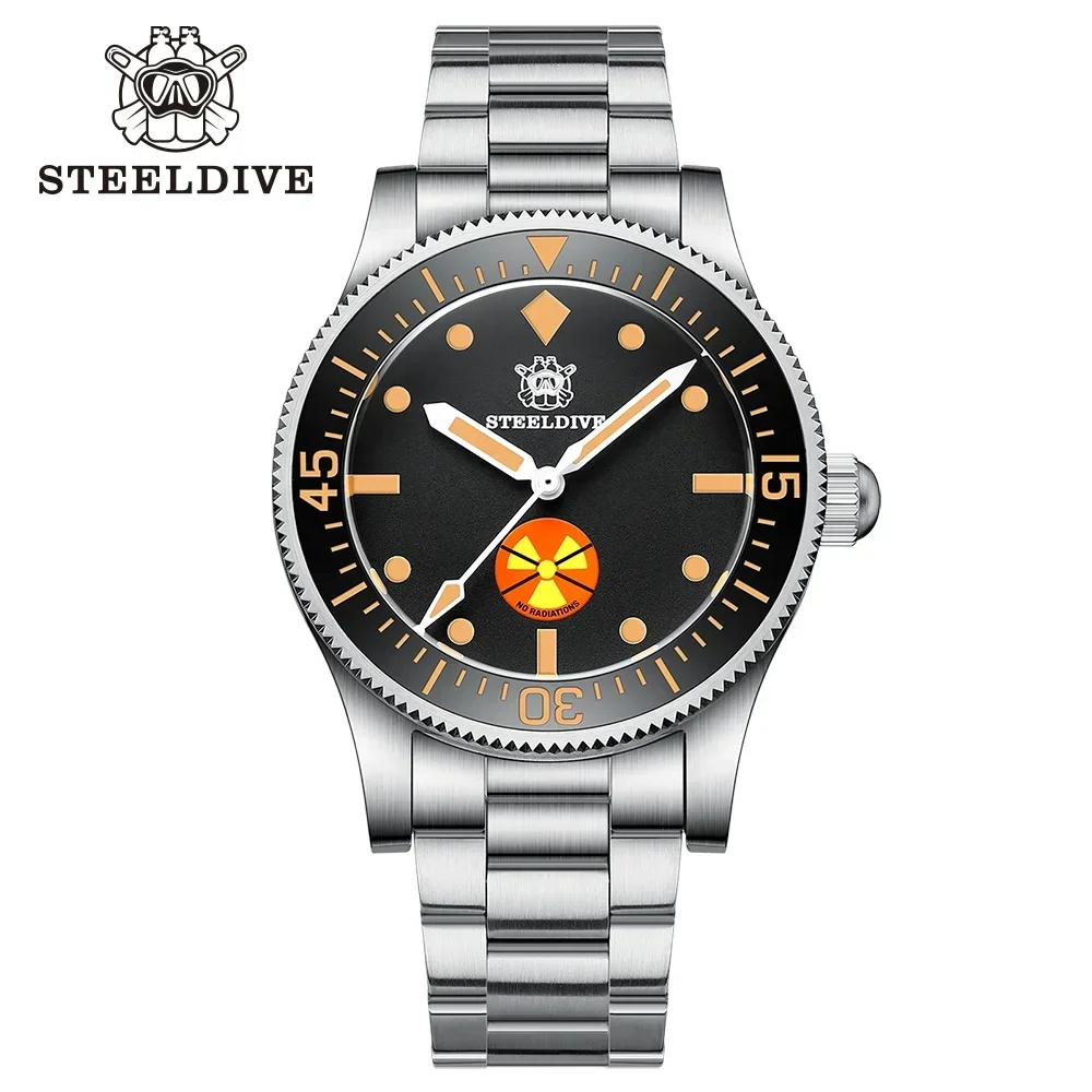 

STEELDIVE SD1952V Fully Automatic Mechanical Wristwatch Luminous NH35 Movement 300M Waterproof Retro Diving Watch