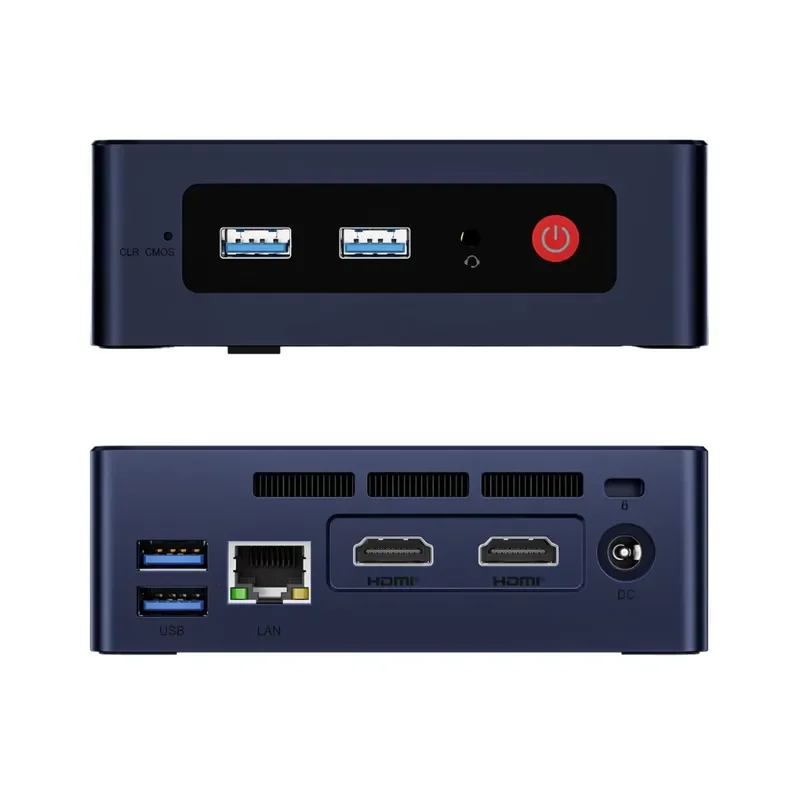 BOLRZO Mini PC Alder Lake N100 N150 8GB 16GB DDR4 RAM 1TB SSD Wifi 6 BT5.2 Windows 11 Pro & Linux Desktop PC, Compact