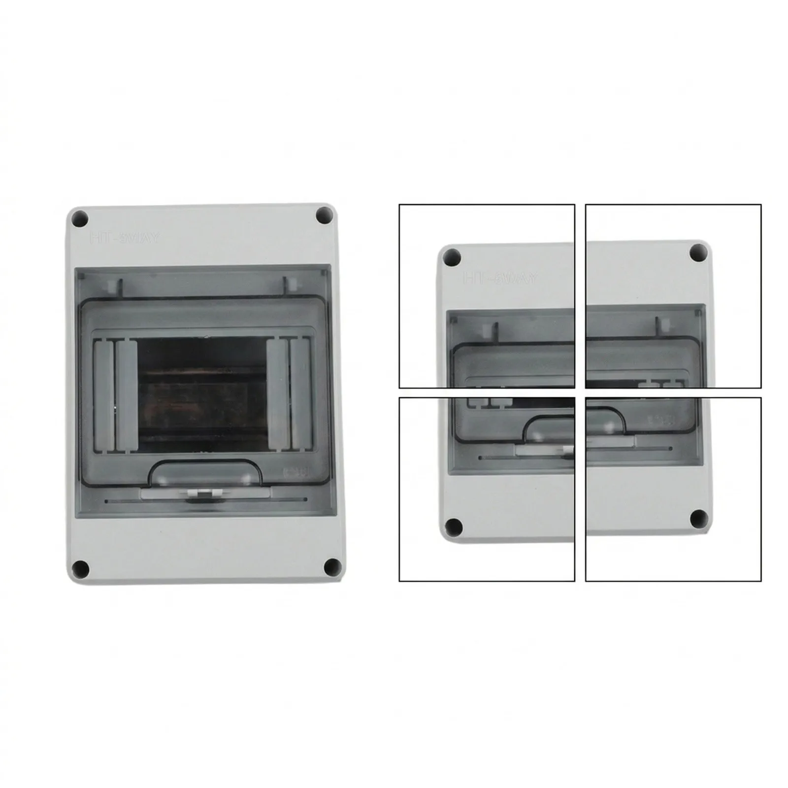 Accessories Fuse Box ABS Lockable Surface-Mounted 110x150x90 Mm Distribution Box Dustproof IP65 Waterproof 1 Pcs