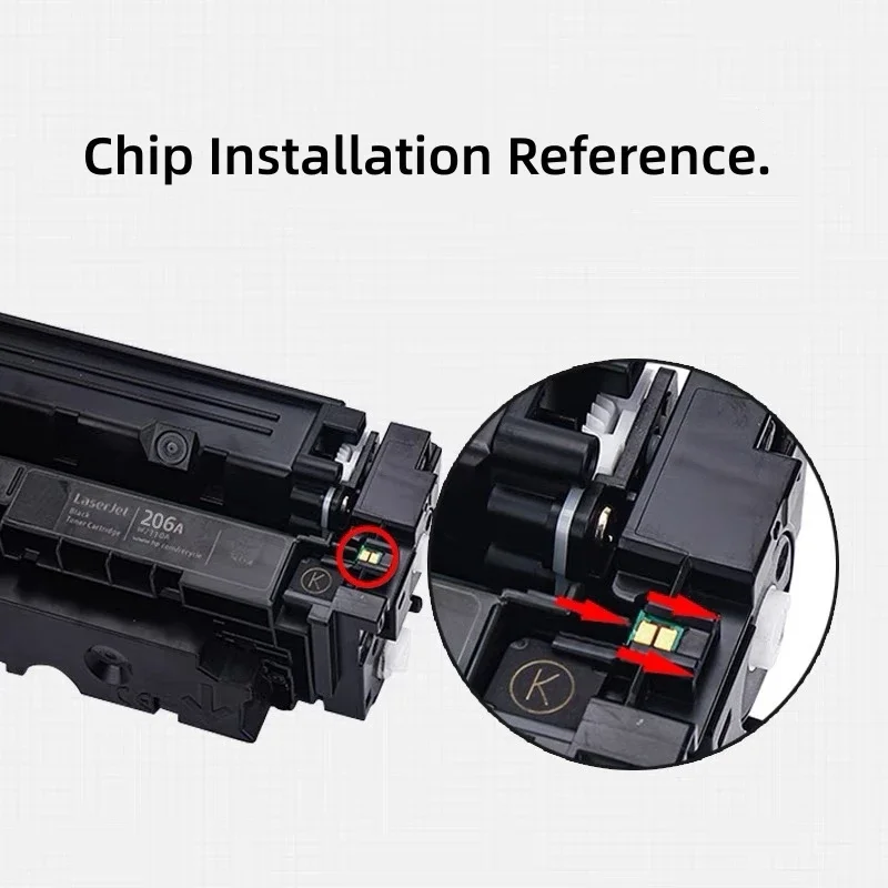 Imagem -02 - Chip de Toner Compatível para hp Chip de Cartucho 414a 415a 416a W2030a W2023a W2040a M455 M454 M479 M480 E45028