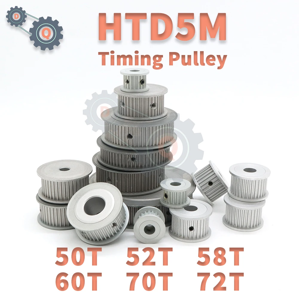 

HTD 5M Зубчатый шкив 50T 52T 58T 60T 70T 72T 5M Зубчатые шкивы 50 зубов 52 зуба 58 зубьев 60 зубьев 70 зубьев 72 зубьев Ременный шкив HTD5M