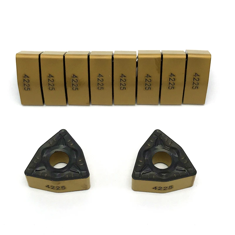 Wnmg060408 pm4225超硬インサート外部旋削工具高品質旋盤切削工具鋼挿入処理