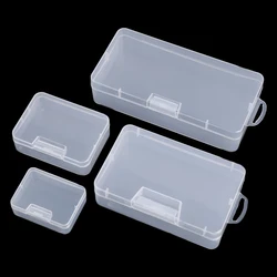 Plastic Box Transparent Jewelry Organizer Sample Box Small Tool Storage Box Nail Enhancement Tool Box Mobile Phone Repair Case