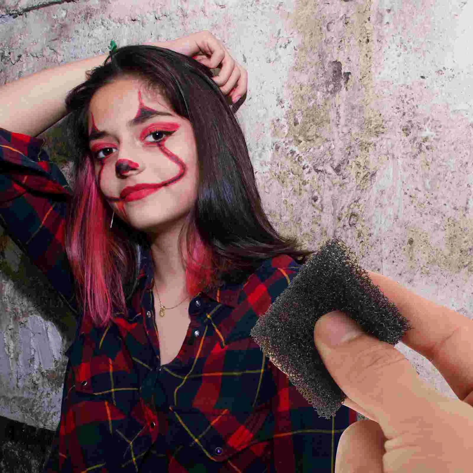 Kit d'Éponge de Maquillage pour le Corps, Outil d'Halloween, Enlève les Points Spéciaux