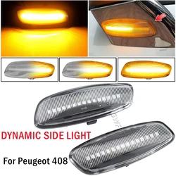 Good Quality Dynamic LED Side Marker Lights Turn Signal Light For Citroen C4 Picasso C3 C5 DS4 For Peugeot 308 207 3008 5008