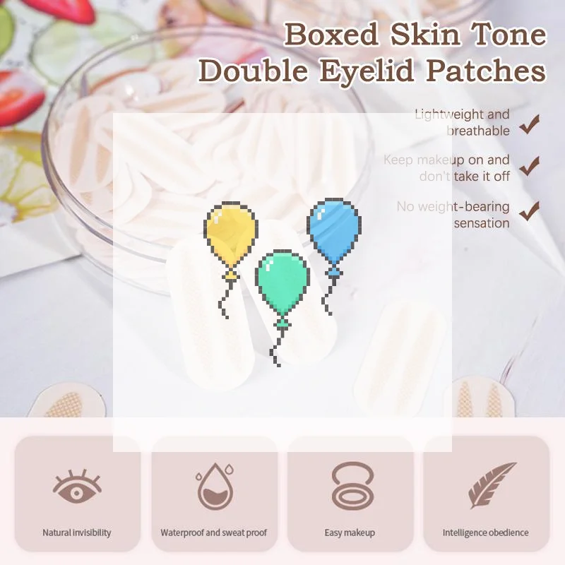 300PCS Double Eyelid Sticker Natural Invisible And Long-lasting Shaping Big Eye Beauty Tape For Single Eyelid Person Makeup Too