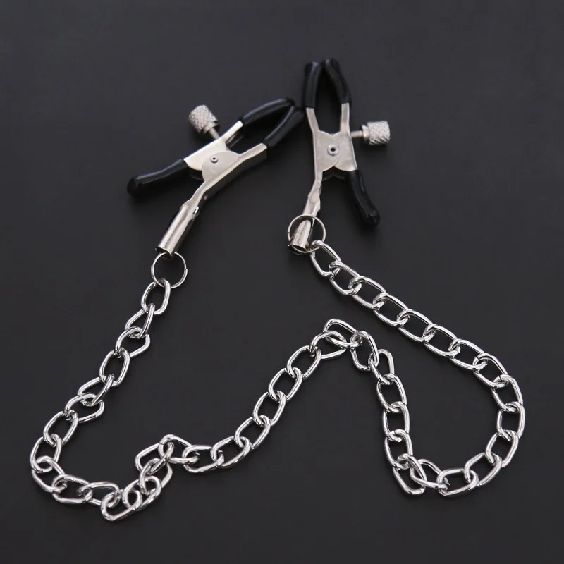 Bdsm Fetish Bondage Metal Nipple Clamp With Women Breast Labia Clip Clitoris Stimulation Sex Toys Adult Games Erotic Products