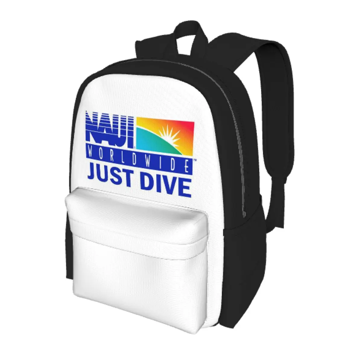 

NAUI The Difinition Of Diving Student Backpack School Bag Hiking Travel Daypack for Boys Girls Bookbag Shoulder Bags
