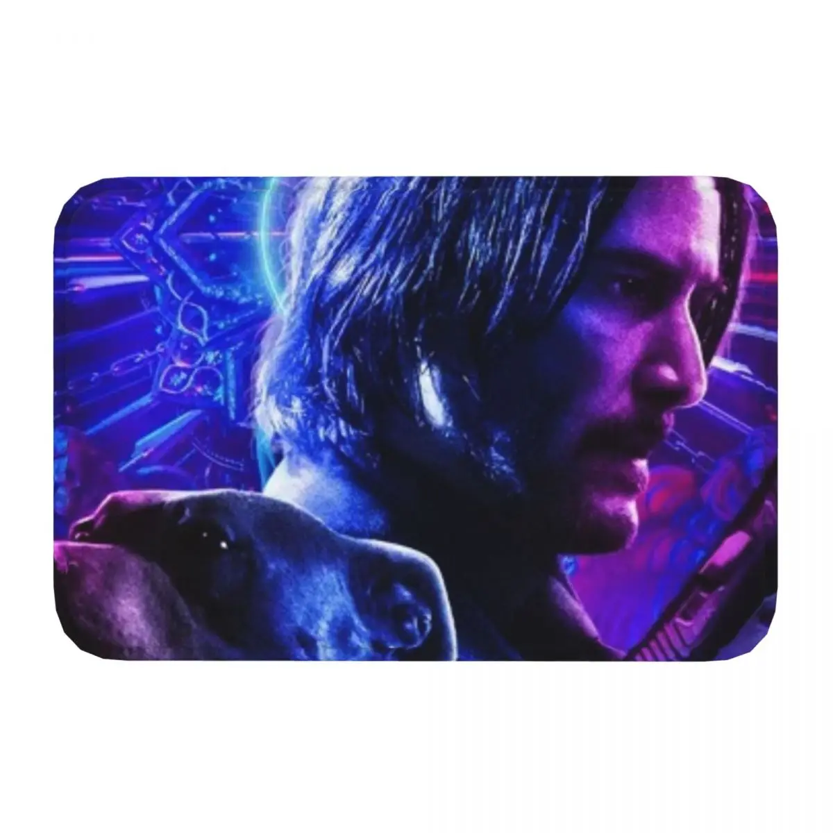 Killer-2 Bath Mat John Wick Doormat Kitchen Carpet Balcony Rug Home Decoration