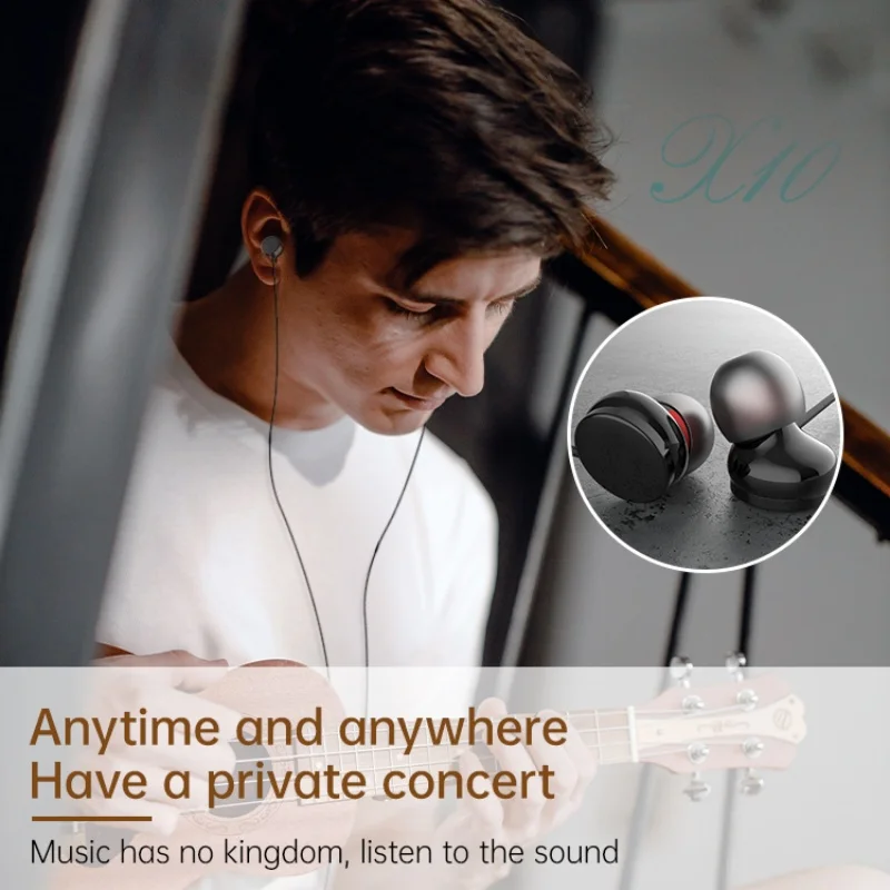 SOMIC TONE 3.5 مللي متر جاك السلكية سماعة سماعات الموسيقى HiFi ضياع الصوت في الأذن سماعة مع HD هيئة التصنيع العسكري سماعات الأذن للهاتف الكمبيوتر #4