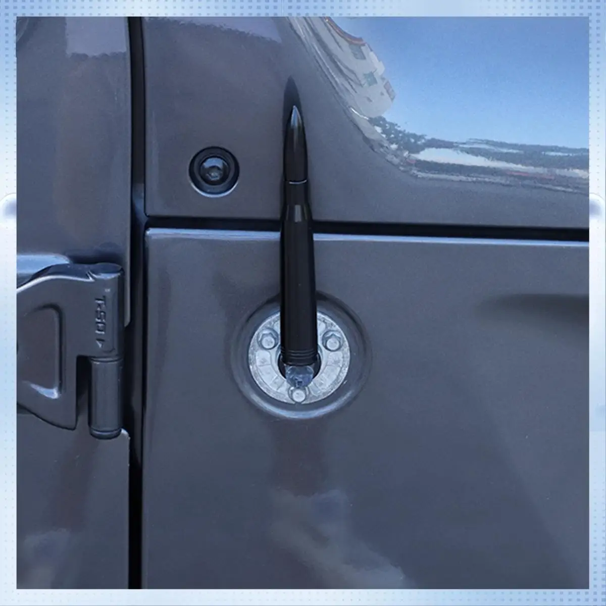 

AM-Antenna Replacement Short Radio Antenna For Ford F150 F250 F350 Super Duty Raptor Dodge RAM 1500 2500 3500