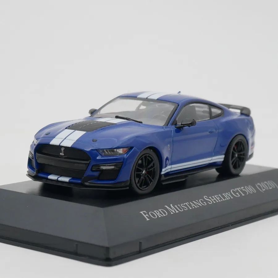 Diecast 1:43 Scale Ford Mustang Shelby 2020 Alloy Car Model Collection Souvenir Display Ornaments Vehicle Toy