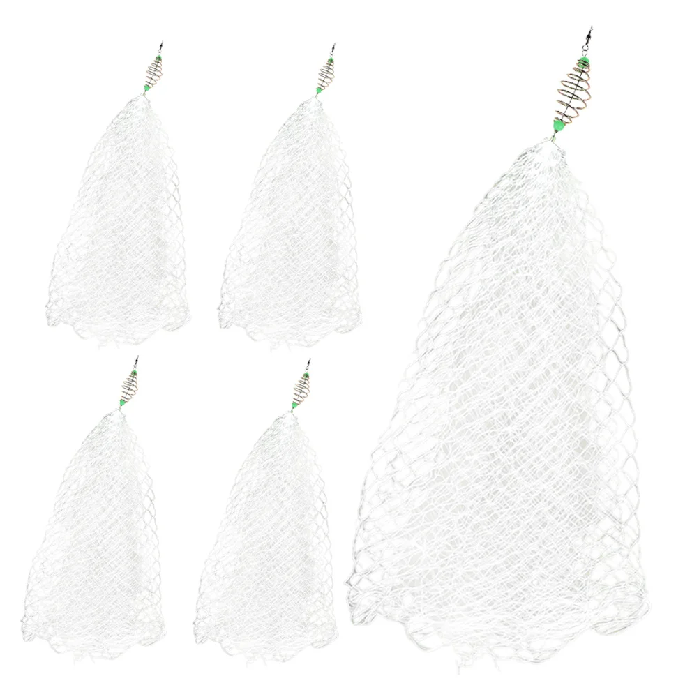 

5Pcs Outdoor Fishing Net: 5-Mesh Foldable Lightweight Design with Fine Mesh for Secure Small Fish Trapping Anywhere
