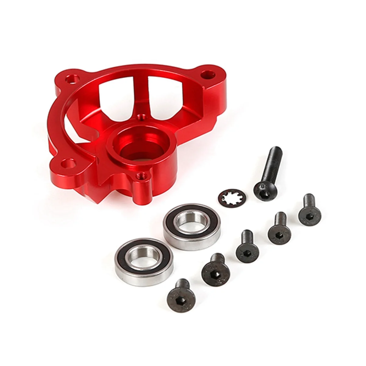 Support d'embrayage en métal pour voiture RC, trépied d'embrayage en métal CNC, pièces de jouets rouges, 1/5 BAHA KM eckan Baja 5B 5T 5Sc