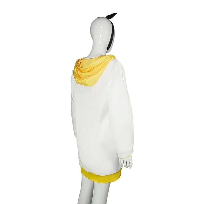 Costume de cosplay Kurumi d'anime, sweat-shirt à capuche en noix, couvre-chef, perruque, costume pour femmes, Halloween, carnaval, fête, jeu de rôle