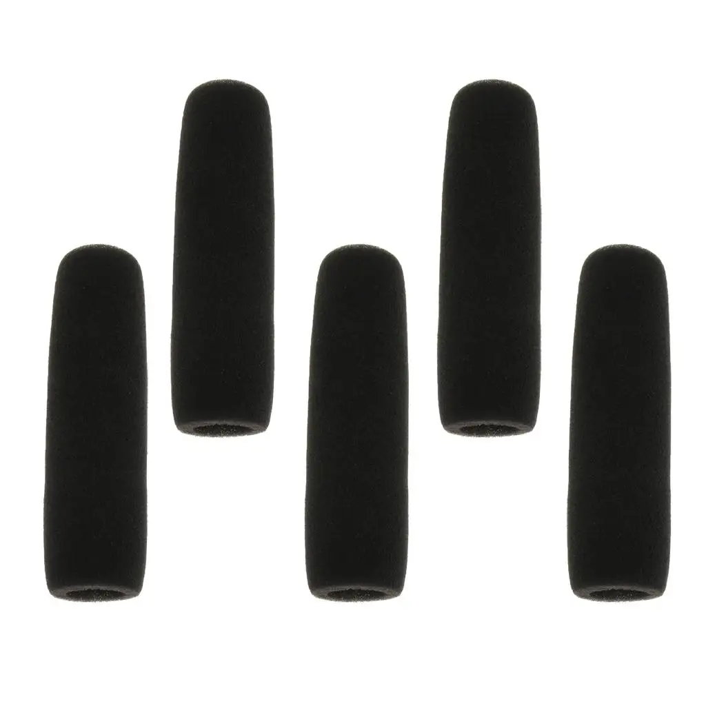 Finest 5pcs Sponge Shortgun Microphone Windscreens Wind Muff