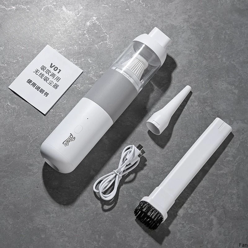 Aspirateur à poussière de café, chargement sans fil, 6000Pa, 130ml, compartiment à poudre, ménage, petit