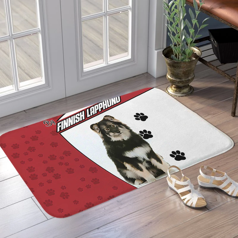 Chihuahua Dog Porch Foot Mat Non-slip Custom Doormat Entrance Door Corridor Carpet Kitchen Living Room Mat Bedroom Rug Home