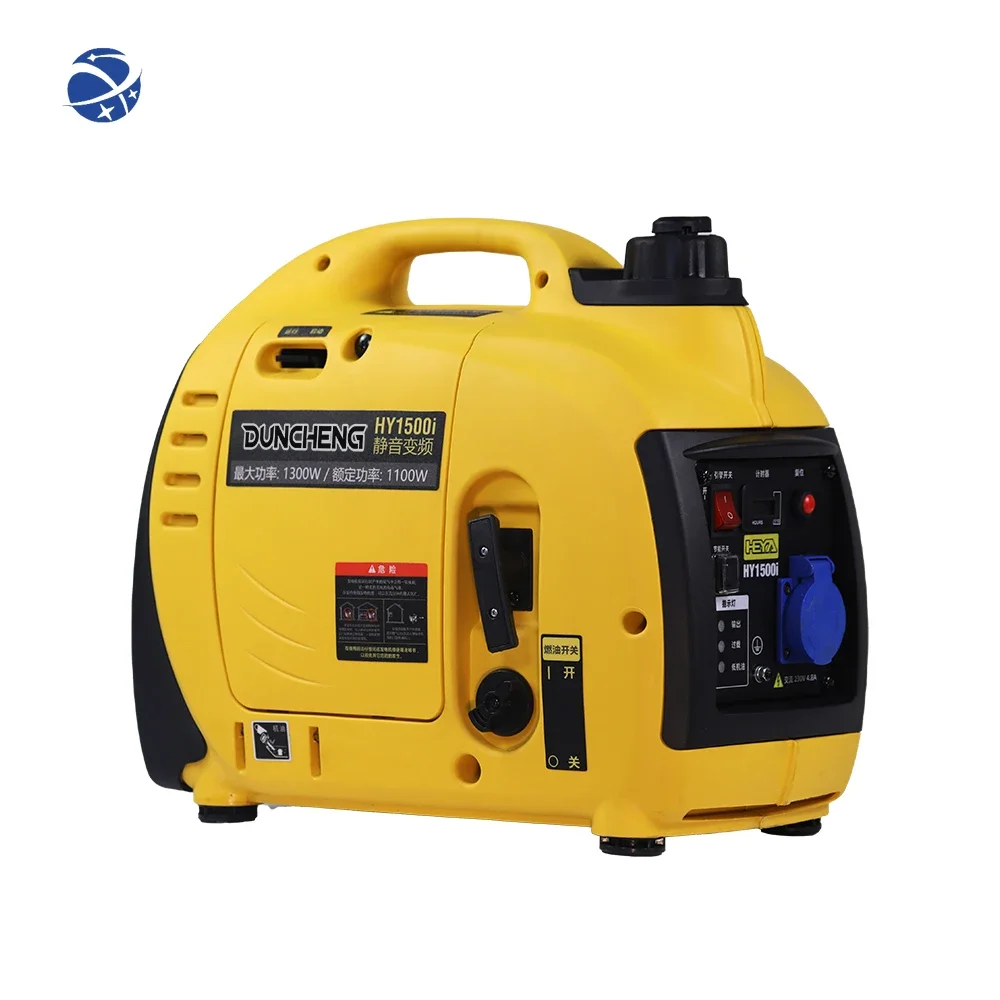 

YUNYI Silent Portable 1KW Gasoline Inverter Generator for Camping or Home Use with 220V/230V/240V Rated Voltage