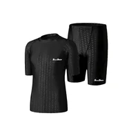 High Quality Men's Swimsuit Swim Shorts Five Quarter Quick Drying Loose Plus Size Swimming Kit Anti-embarrassment 5