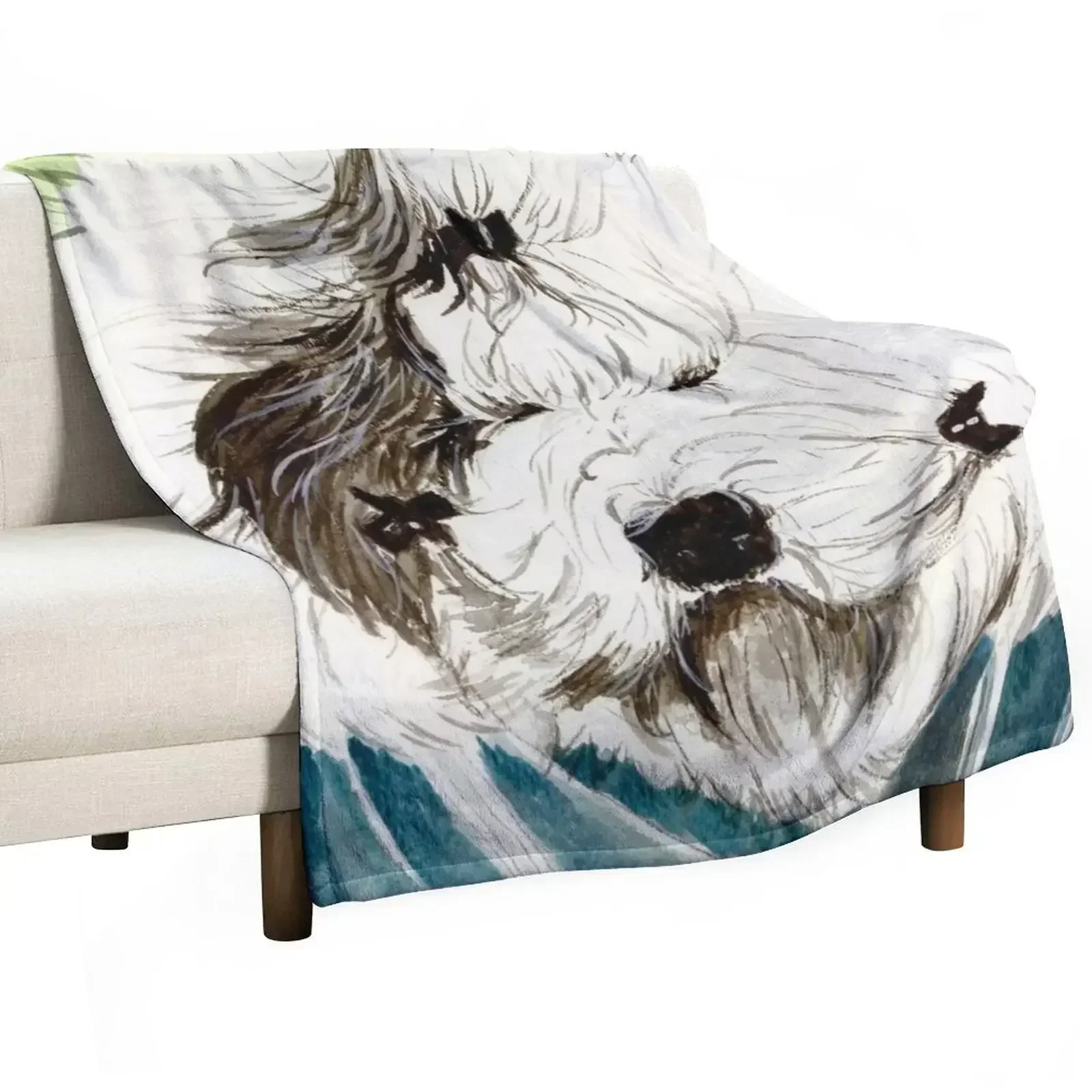 

Bad Hair Day Throw Blanket Summer Beddings Flannel Fabric Luxury St Fashion Sofas Blankets