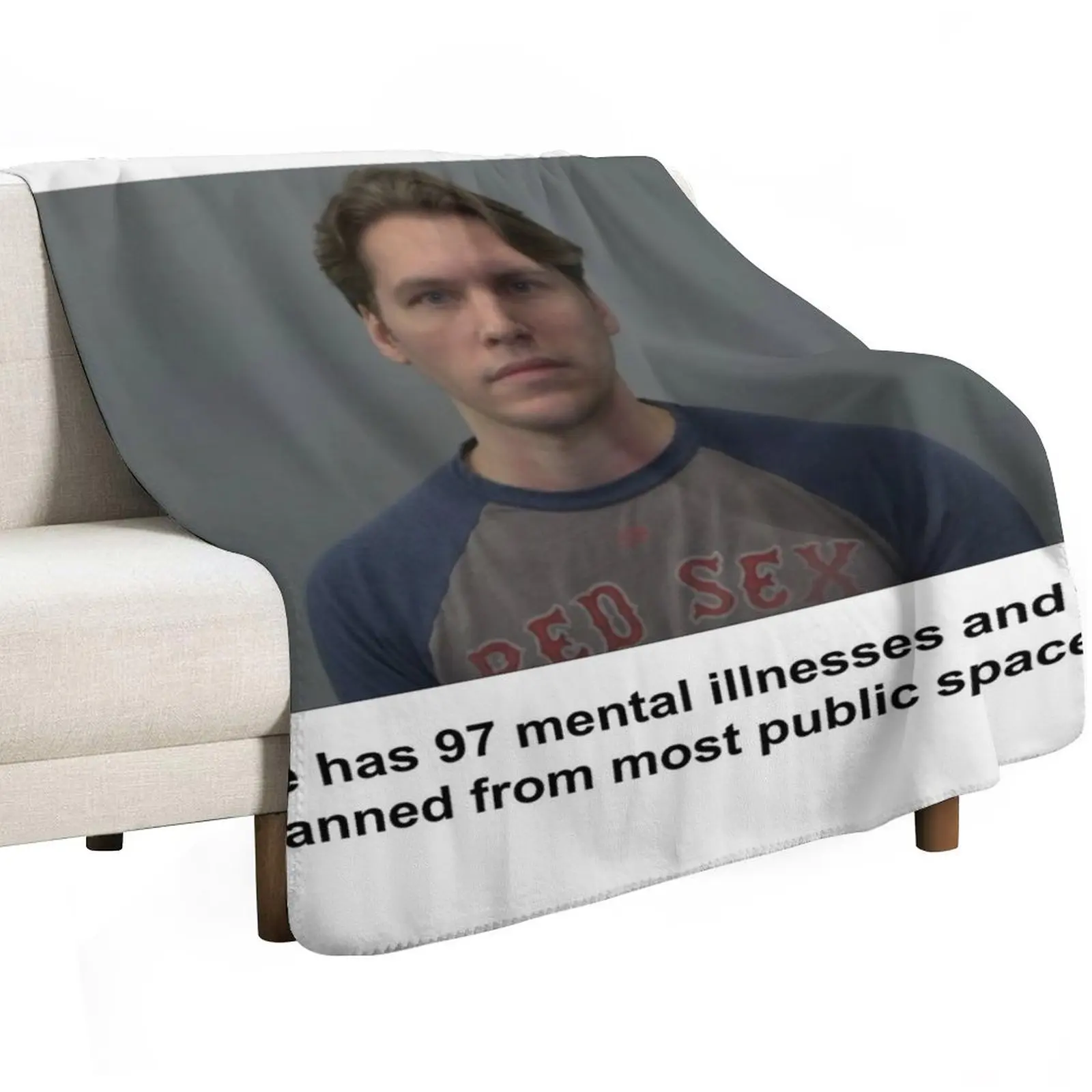 jerma has 97 mental illnesses Throw Blanket Thins Summer Beddings Beach Plaid Beautifuls Blankets Sofas Of Decoration Blankets