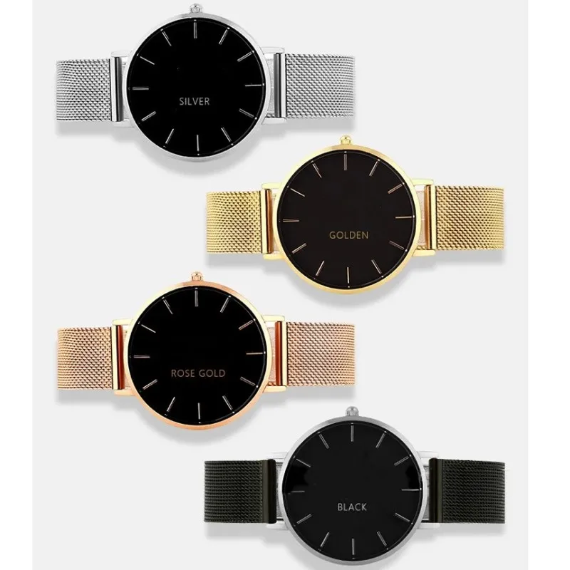 18 20 22 مللي متر الإفراج السريع العالمي ميلانو حزام ساعة اليد الفولاذ المقاوم للصدأ حزام (استيك) ساعة استبدال سوار ساعة الملحقات